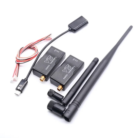 3dr Radio V5 Telemetry 433mhz 915mhz 1000mw/500mw Air and Ground Data Transmit Module With Otg Cables for 2.8 /pixhawk 2.4.8